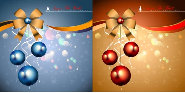Resumen Fondo Plantilla Navidad Bolas Navidad Concepto Fiesta Vector Ilustración — Archivo Imágenes Vectoriales