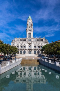 Porto City Hall on Liberdade Square, Porto, Portugal