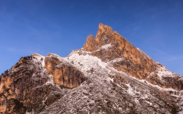 Zima Regionu Dolomity Severní Itálie — Stock fotografie
