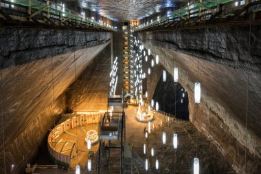 Salina Turda, Transilvanya, Romanya