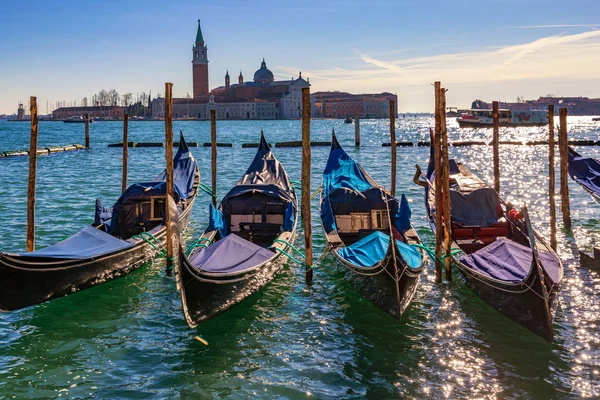 Journée Ensoleillée Sur Place San Marco Venise Italie Grand Canal — Photo