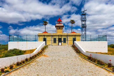 Ponta da Piedade Deniz Feneri Lagos, Algarve, Portekiz. Lightho