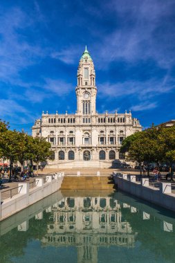 Porto City Hall on Liberdade Square, Porto, Portugal