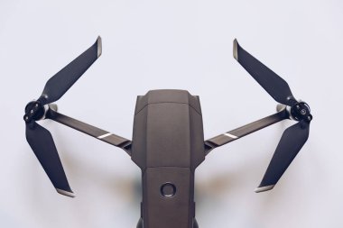 Prag, Çek Cumhuriyeti - 31 Ağustos 2018: Dji Mavic 2 Pro kapanış