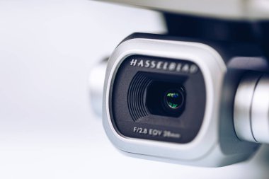 Prag, Çek Cumhuriyeti - 31 Ağustos 2018: Dji Mavic 2 Pro kapanış