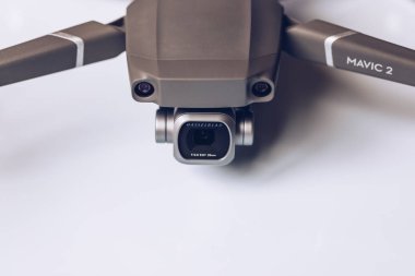 Prag, Çek Cumhuriyeti - 31 Ağustos 2018: Dji Mavic 2 Pro kapanış
