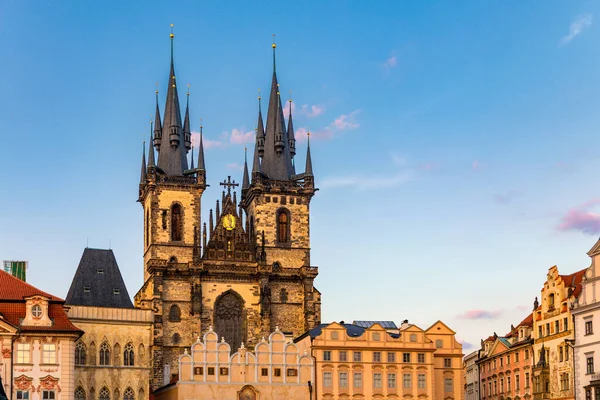 Kostel Panny Marie před Týnem. Staroměstské náměstí Praha Cz — Stock fotografie
