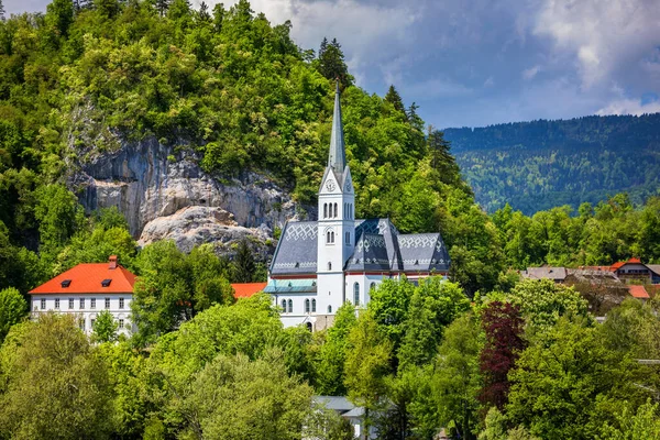 The Picturesque of St. Martin\'s Parish Church on the Hill by the