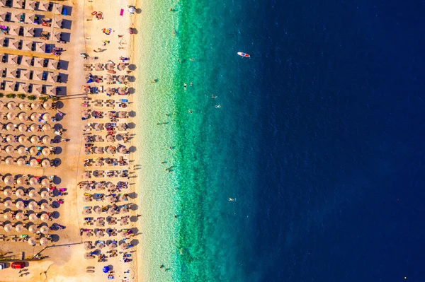 Concetto Vacanza Estiva Vista Dall Alto Splendida Vista Aerea Una — Foto Stock