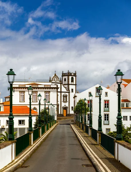 Vista Nordeste Isla Sao Miguel Azores Antiguo Puente Arco Piedra — Foto de Stock