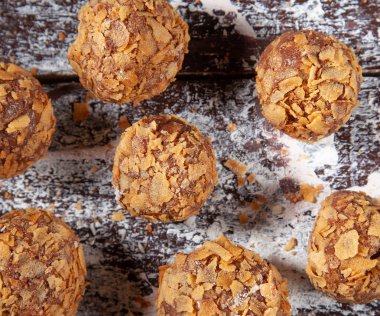 Tatlı yararlı tatlılar el yapımı. Sağlık için.