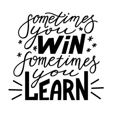 Bazen kazanırsın, bazen poster öğrenin