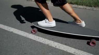 bir kaykay sürme yakın çekim