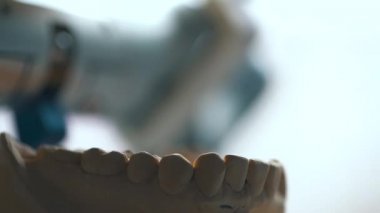 çene bloğunun yakın çekim