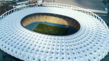 Kiev futbol stadyumu havadan görünümü