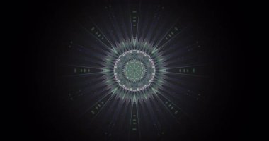 Hareketli kol içeren dinamik, pürüzsüz görsel ekran koruyucusu