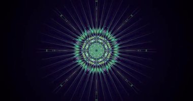 Kusursuz döngü VJ ekran koruyucu canlı ışık dokunuşu