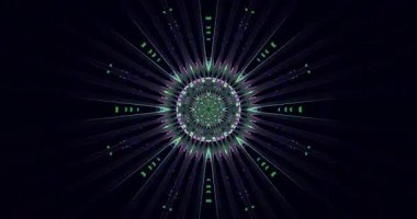 Hareketli kol içeren dinamik, pürüzsüz görsel ekran koruyucusu