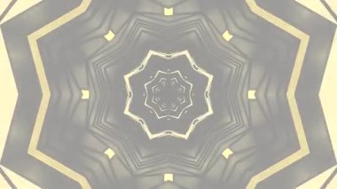 Canlı geometrik pa içeren kusursuz döngü vj ekran koruyucusu