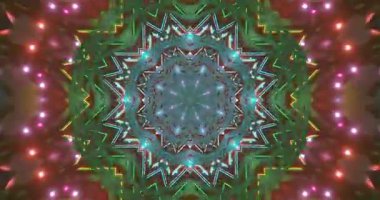 Dinamik şablonlar ile görsel deneyim için kusursuz tünel video vj döngü ekran koruyucu