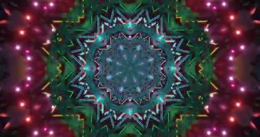 Dinamik şablonlar ile görsel deneyim için kusursuz tünel video vj döngü ekran koruyucu