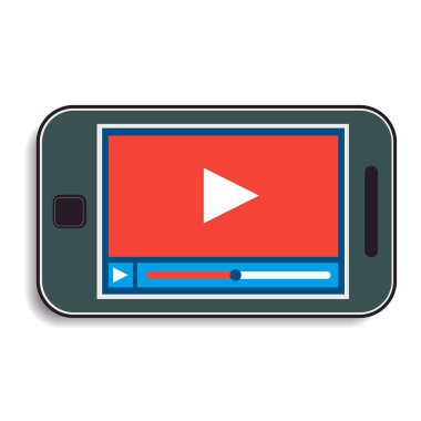 Cep telefonu ile bir video izlerken