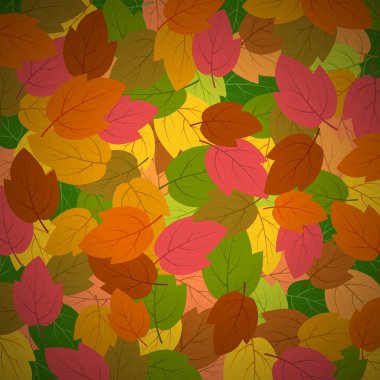 Sonbahar yapraklı arkaplan