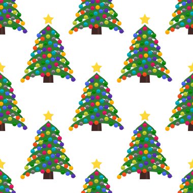 Noel Ağacı ile kusursuz desen