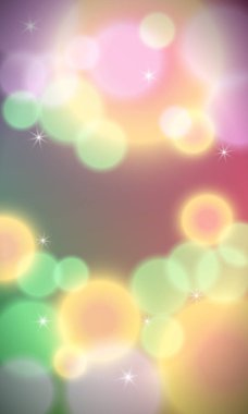 Bokeh ışıkları ile dikey arka plan