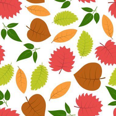 Sonbahar yapraklı pürüzsüz desen