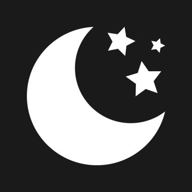 Yıldız simgesi ile moon