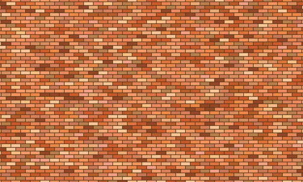 Фон червоної цегляної стіни — стоковий вектор