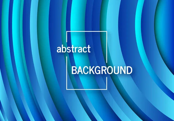 Geometrické modré pozadí s obrazci s abstraktními kruhy — Stockový vektor