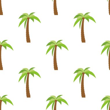 Palmiye ağaçlarıyla kusursuz desen