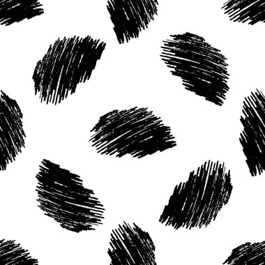 Karalama Smear ile çizilen Dikişsiz Desen el