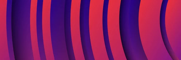 Geometrické fialové pozadí s obrazci abstraktních kruhů — Stockový vektor