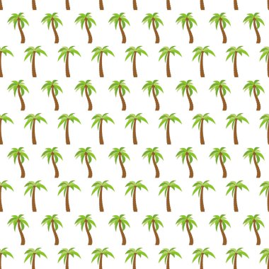 Palmiye ağaçlarıyla kusursuz desen