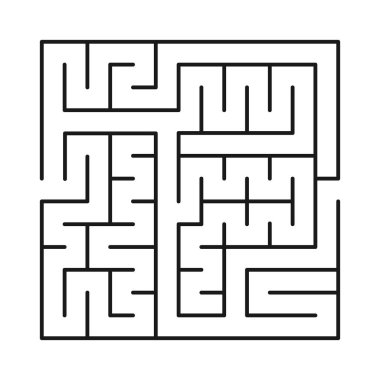 Koyu soyut labirent labirent