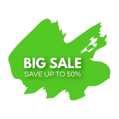 Boya leke büyük satış Banner