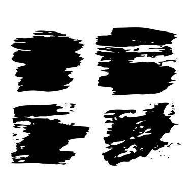 El çizilmiş boya karalama lekeleri