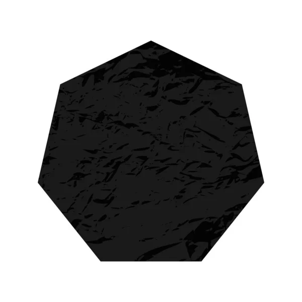 Donkere figuur met verontruste grunge textuur — Stockvector