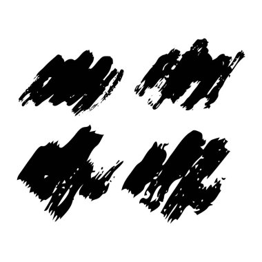 El çizilmiş boya karalama lekeleri