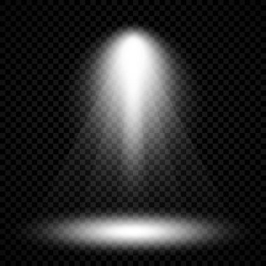 Spot aydınlatma efektleri ile aydınlatma