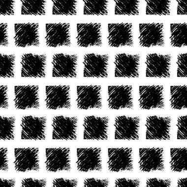 Karalama Smear ile çizilen Dikişsiz Desen el