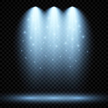 Spot aydınlatma efektleri ile aydınlatma