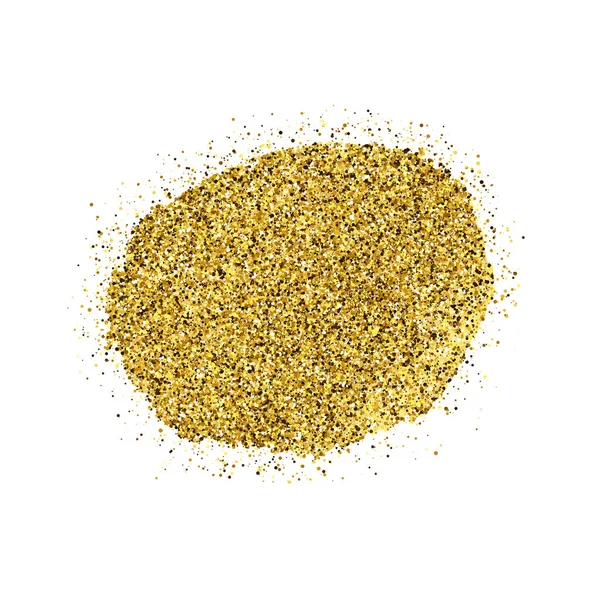 Golden Paint Glitzerkulisse — Stockvektor