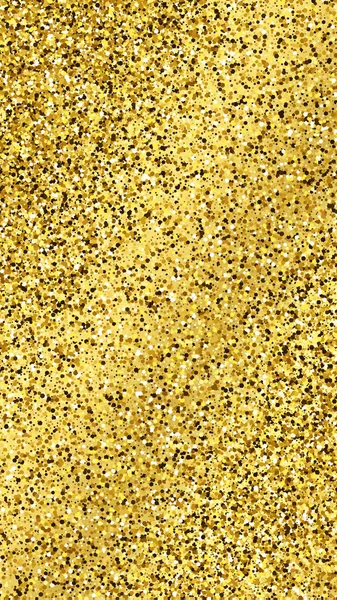 Glitter etkisi ile altın ışıltılı arka plan — Stok Vektör