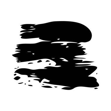 El çizilmiş boya karalama lekeleri