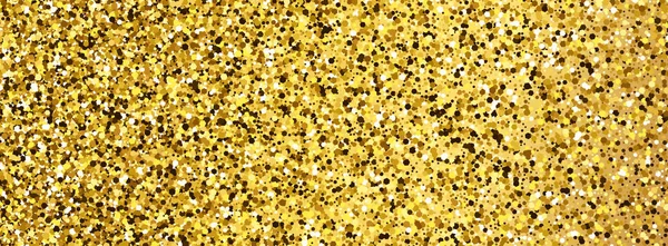 Fondo brillante dorado con efecto de purpurina — Vector de stock