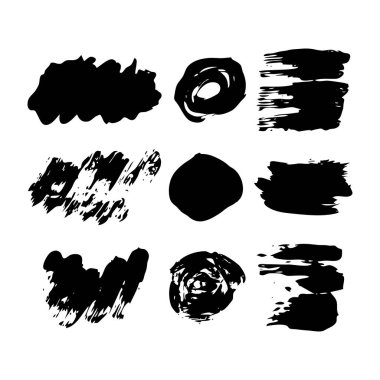 El çizilmiş boya karalama lekeleri